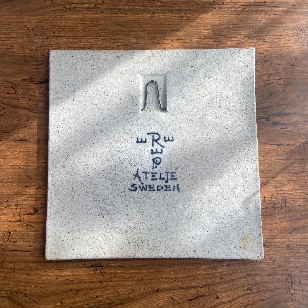 Inger Persson インガー・パーソン 鳥 陶板 ロールストランド置物B