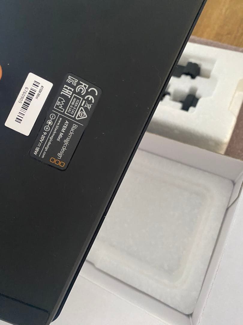 新品未使用　ビデオスイッチャー　ATEM Mini ブラックマジックデザイン