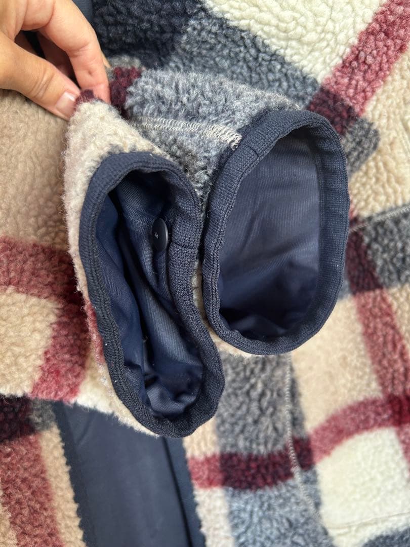 ブルーレーベル クレストブリッジ　モッズコート　インナー付きボアコート3way