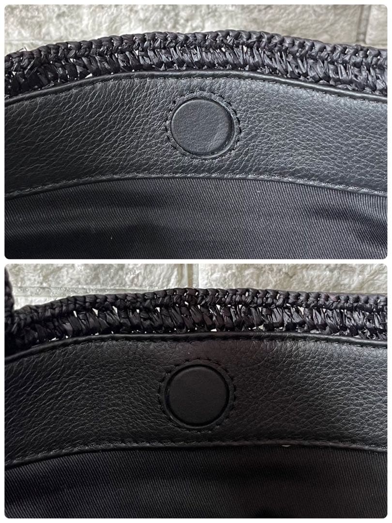 【新品未使用】ヘレンカミンスキー　Cassia S ラフィア　バスケットバッグ