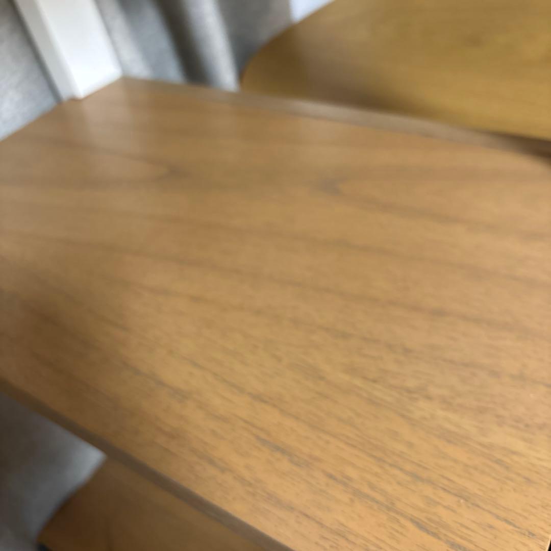 壁掛けラック ホワイト ラダーシェルフ　チェスト