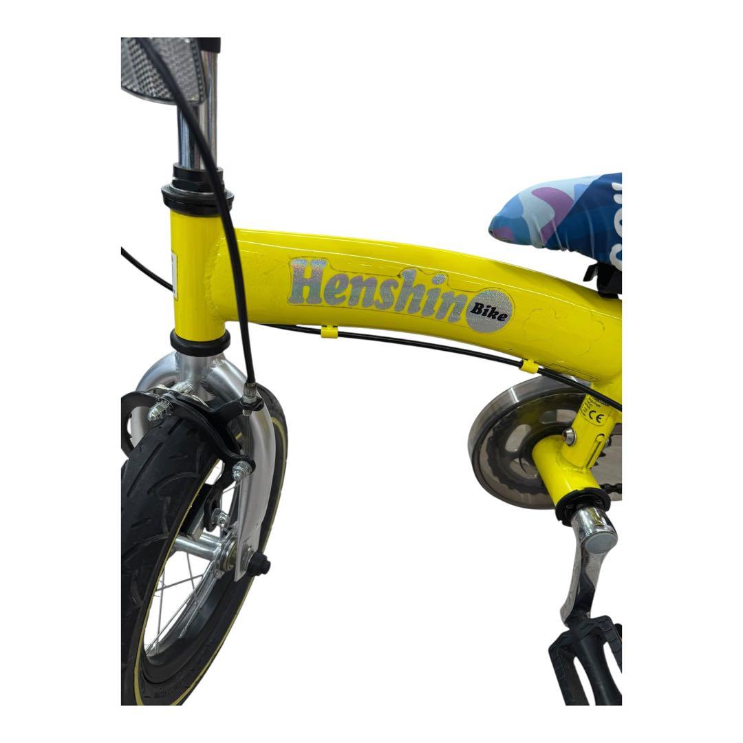 【スタンド付き】Henshin Bike へんしんバイク 12インチ イエロー
