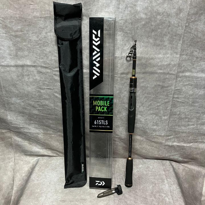 DAIWA 615TLS 万能振出ルアーロッド モバイルパック スピニングロッド
