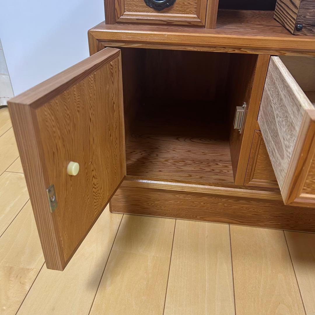 屋久杉　化粧台　希少　ミエミラー　鹿児島屋久杉　ドレッサー　世界遺産　箪笥レトロ