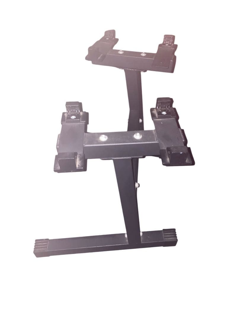 NUO NUOBELL 可変式ダンベル 32キロ2個、スタンド1/4梱包　その④