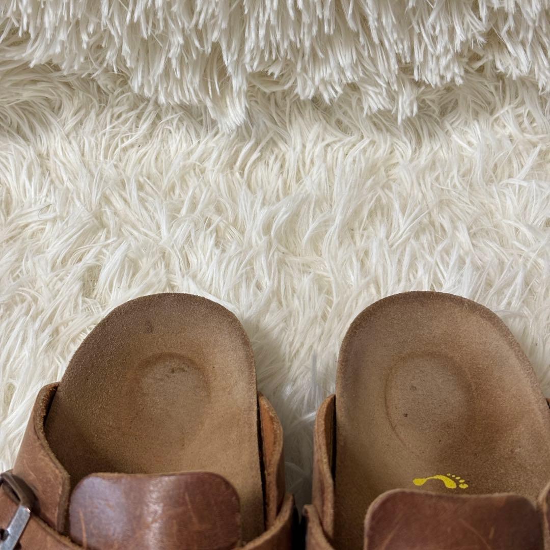 【美品】BIRKENSTOCK ビルケンシュトック　ボストン　レザー　36