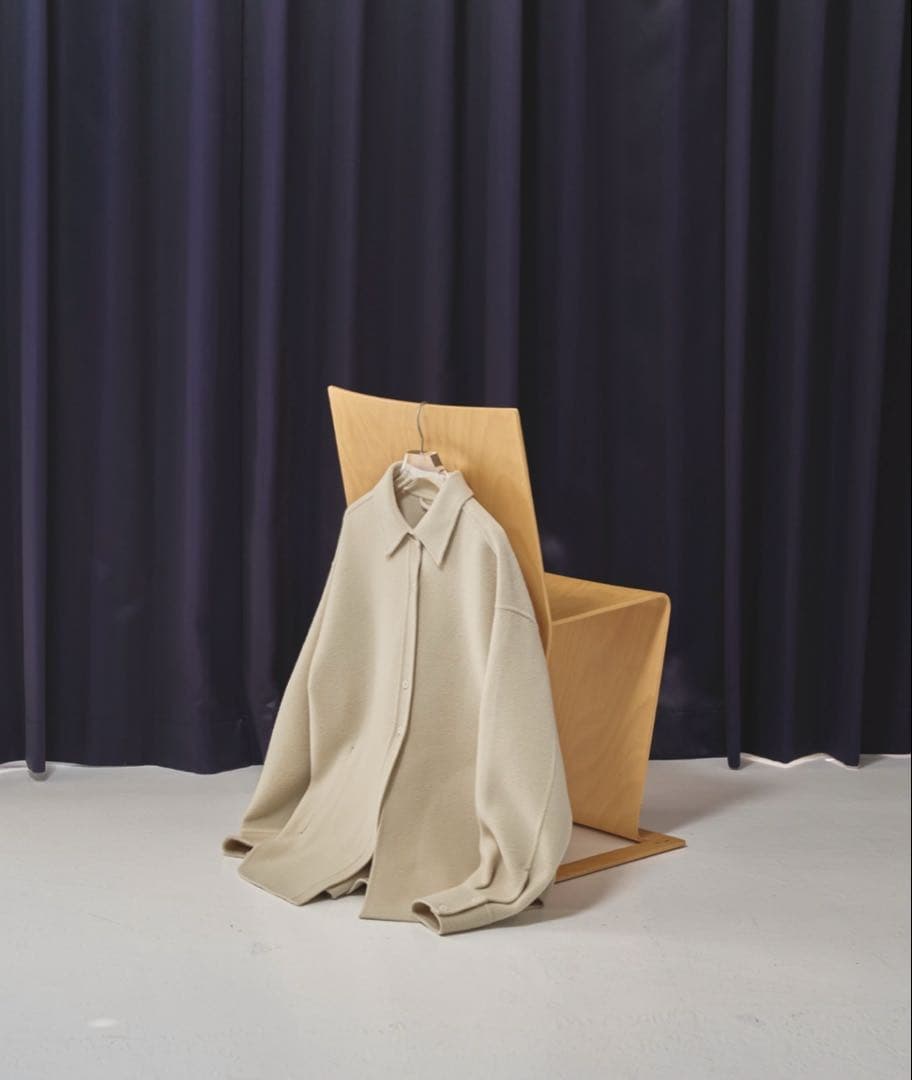 【新品タグ付】TODAYFUL ウールシャツジャケット 38