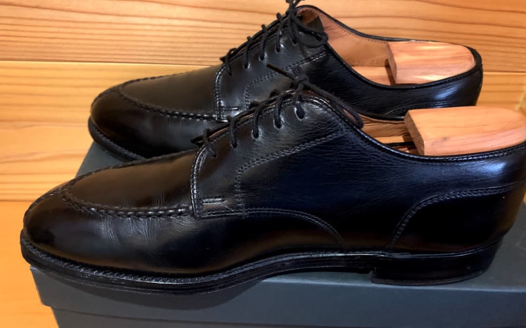 1*O様 オールデン961手縫ノルウィージャンUチップBruce B&Co別注2