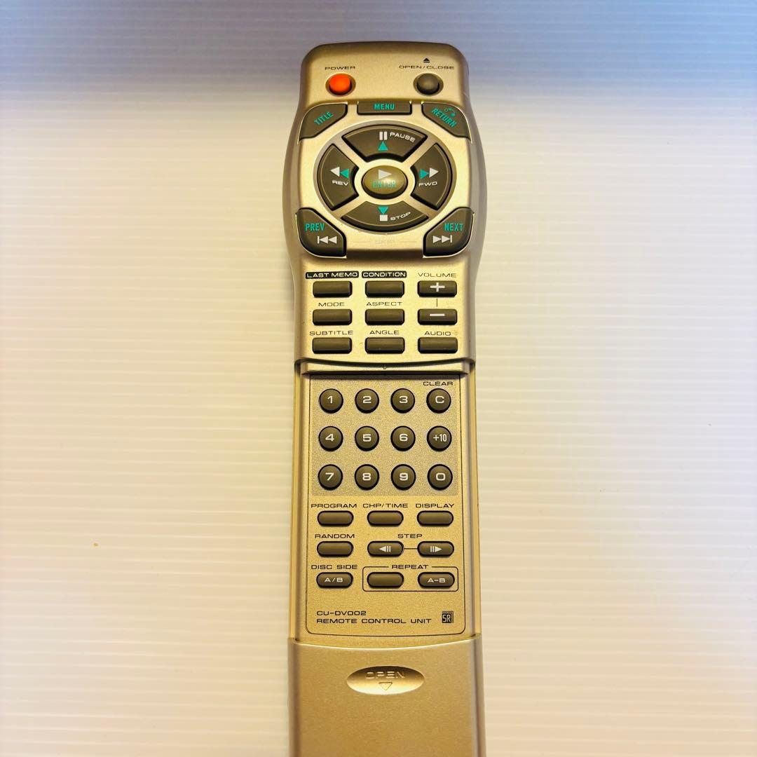 動作品 Pioneer DVL-9 純正リモコン付き