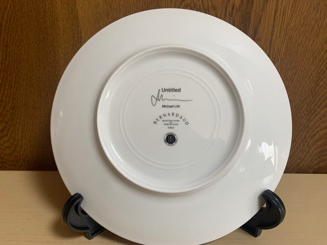 BERNARDAUD / ベルナルド　150周年　マイケル•リン　プレート　４枚