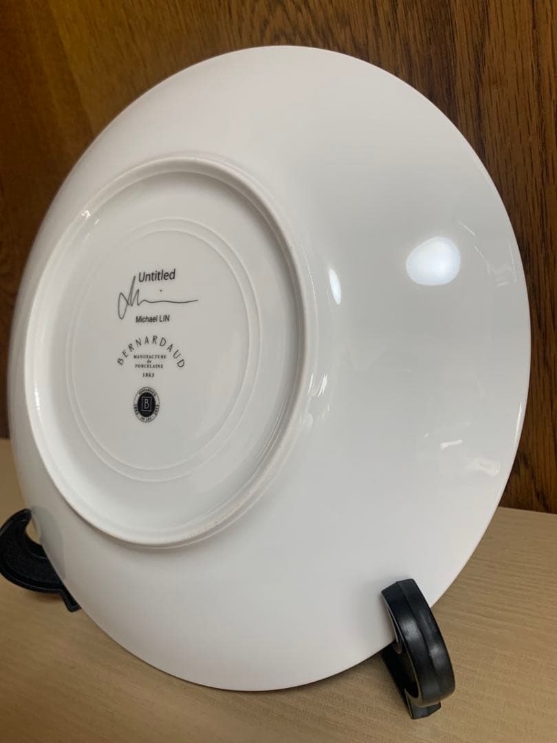 BERNARDAUD / ベルナルド　150周年　マイケル•リン　プレート　４枚