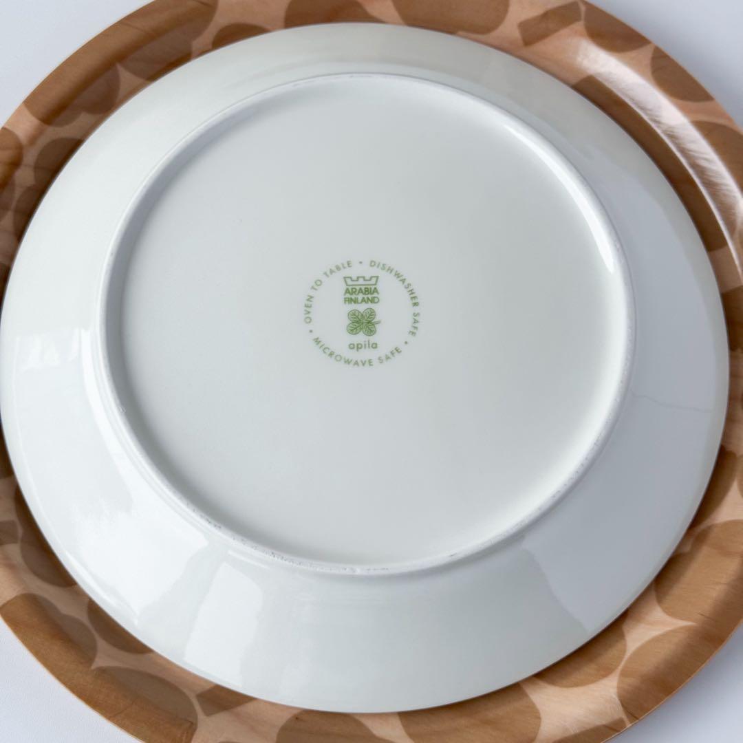 復刻版◇ARABIA アラビア Apila アピラ 26cm プレート2枚セット