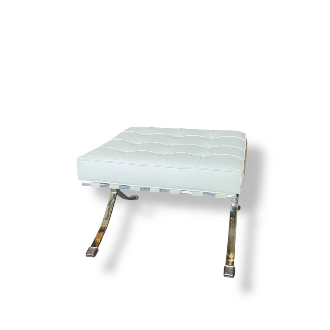 超美品 バルセロナチェア　リプロダクト ソファチェア オットマン付き 1人用