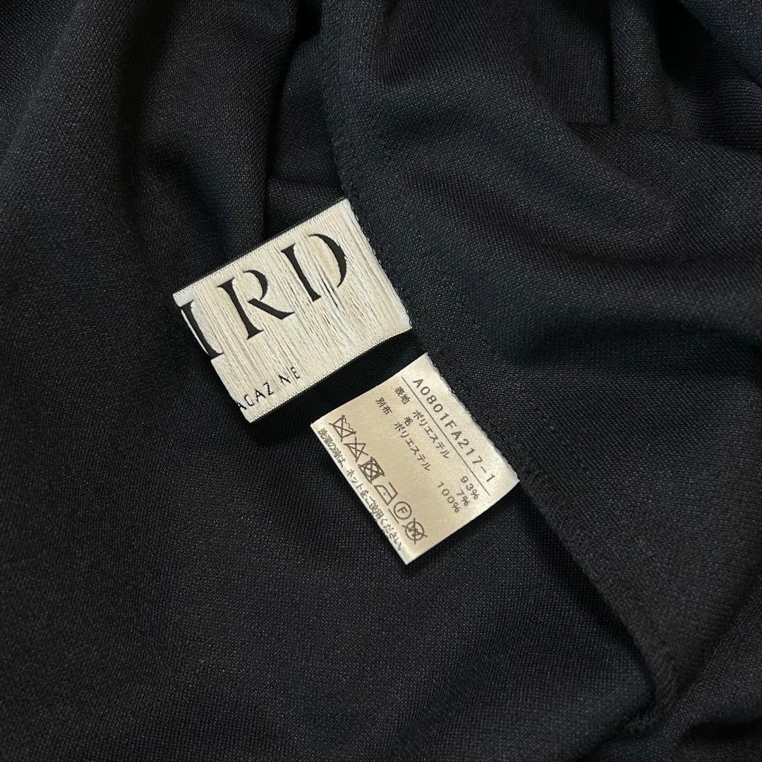 THIRD MAGAZINE ボウタイジャージーワンピース