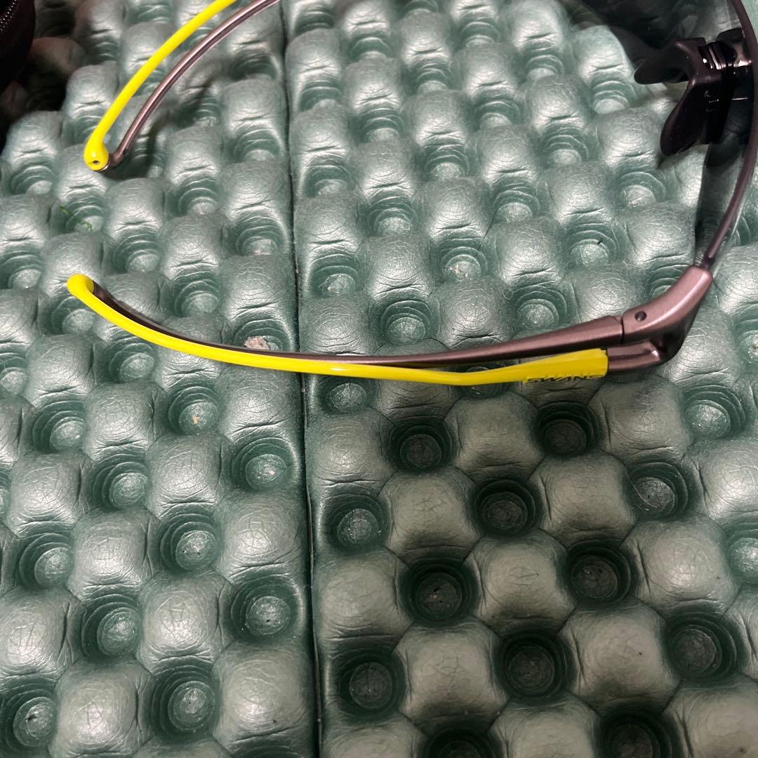 SWANS スポーツ用サングラス　ブラック イエロー