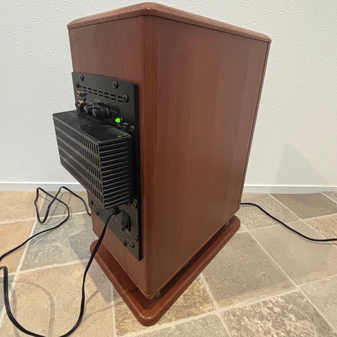 【美品】DENON DSW-3L デノン スーパーウーハ - 木目
