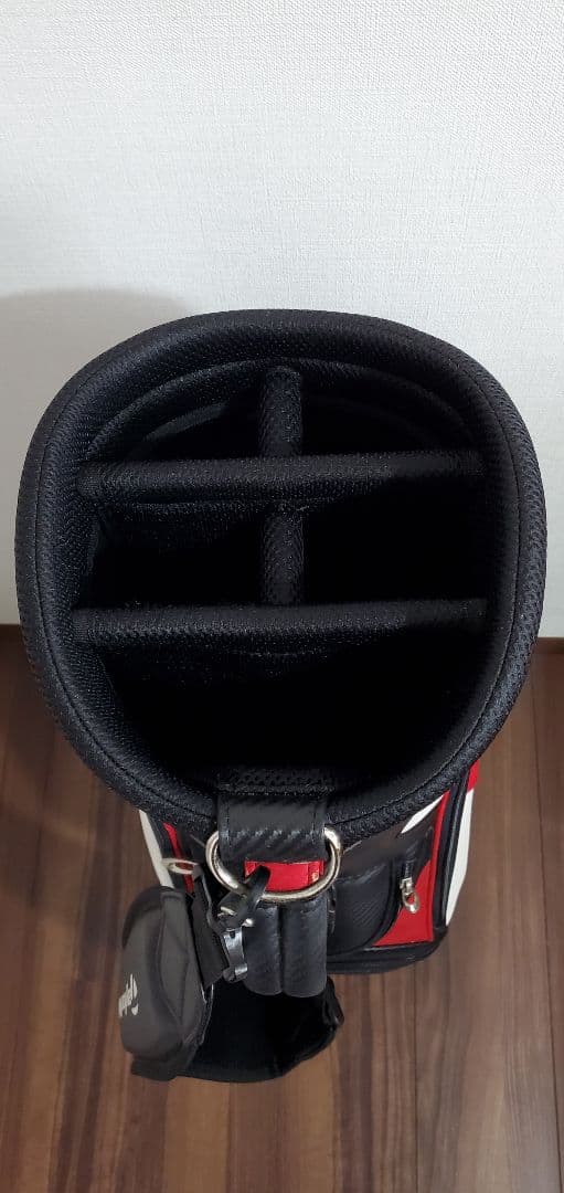 ～美品～　テーラーメイド　キャディバッグ　ゴルフ　TaylorMade 　赤黒