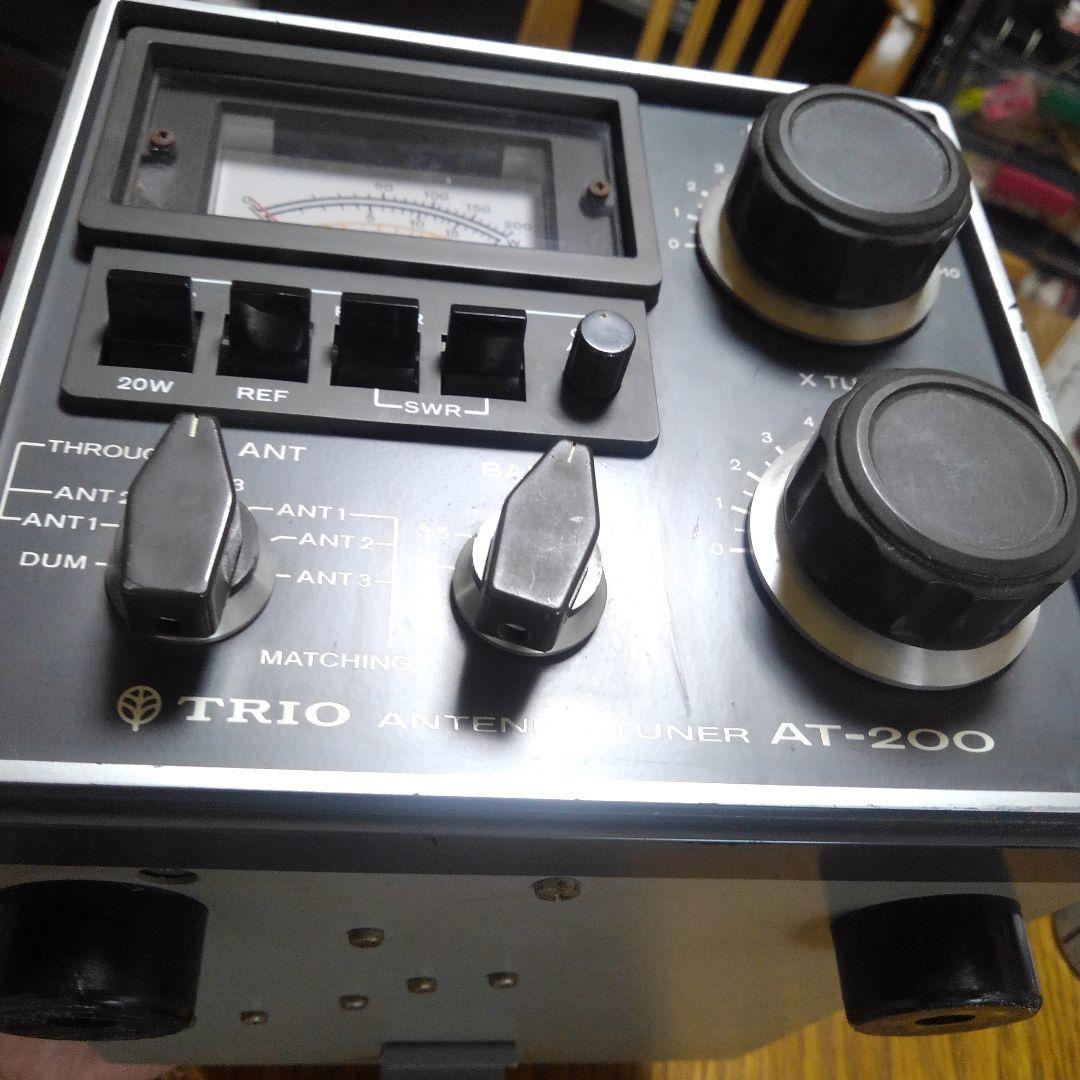 ろこ　中古　TRIO トリオ　アンテナ　チューナー(AT-200)