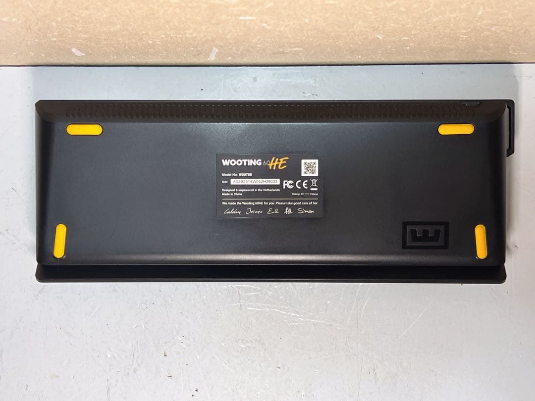 Wooting 60he W00T05 本体 （ジャンク品）