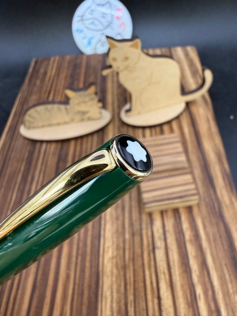 MONTBLANC 万年筆 GENERATION グリーン 14K M