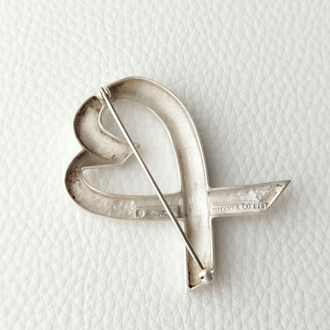 Tiffany　ティファニー　ラビングハート　ブローチ　パロマピカソ　SV925