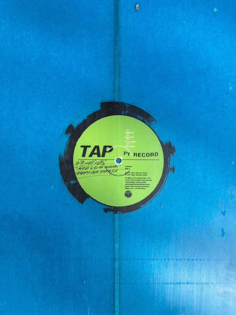 tappy record タッピー　エッジボード　シングルフィン