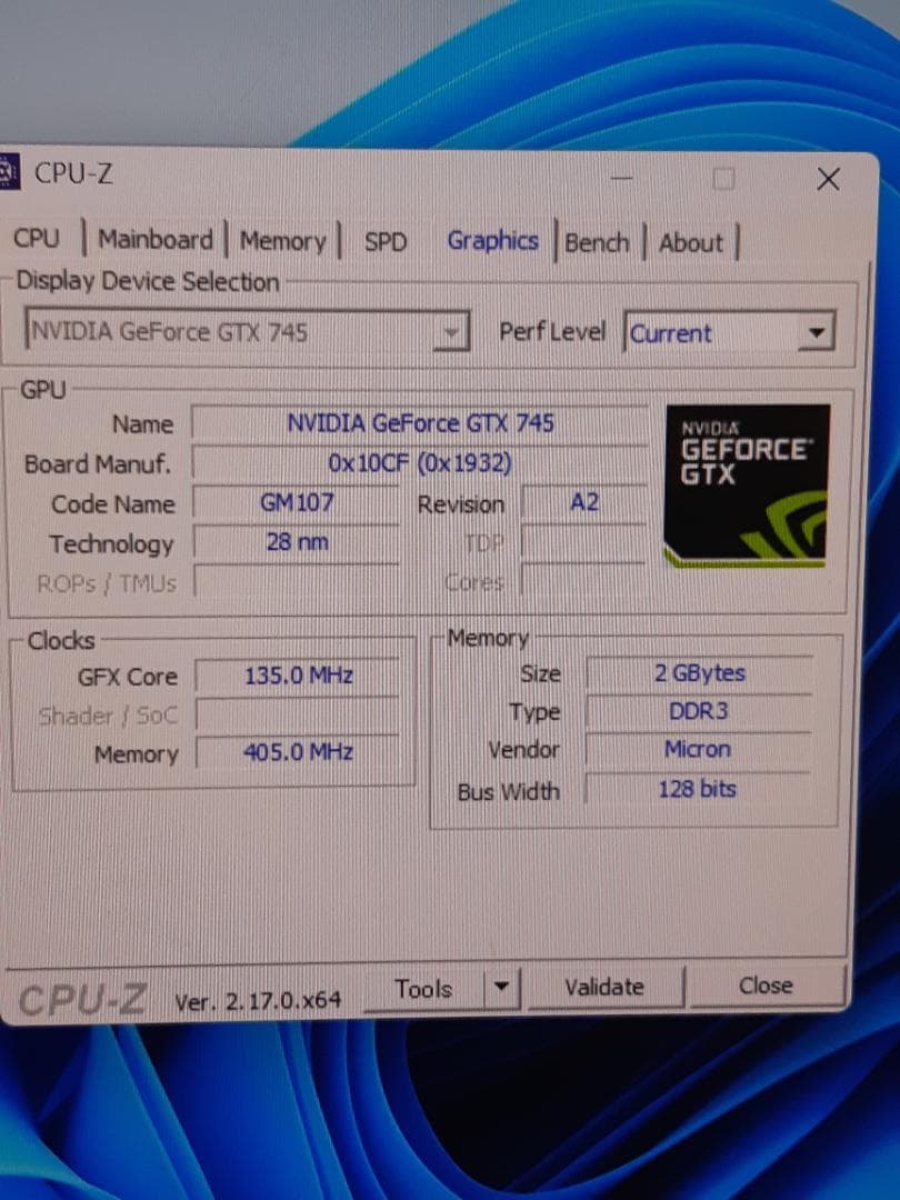 自作PC　RYZEN5 2600X・8GB・128GB・GTX745・WIN11