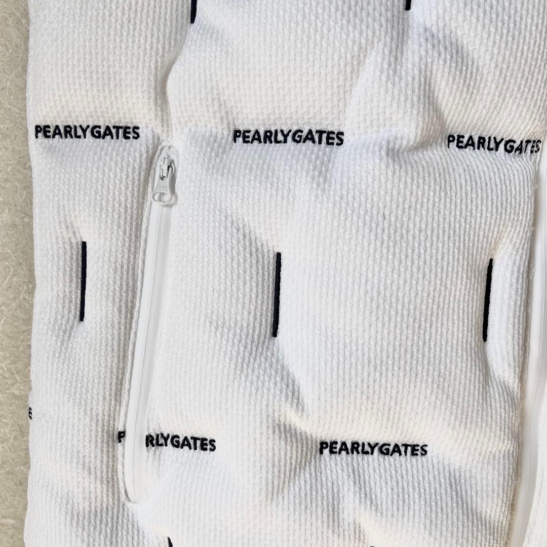 PEARLY GATES 中綿　フルジップベスト　フード付き サイズ4