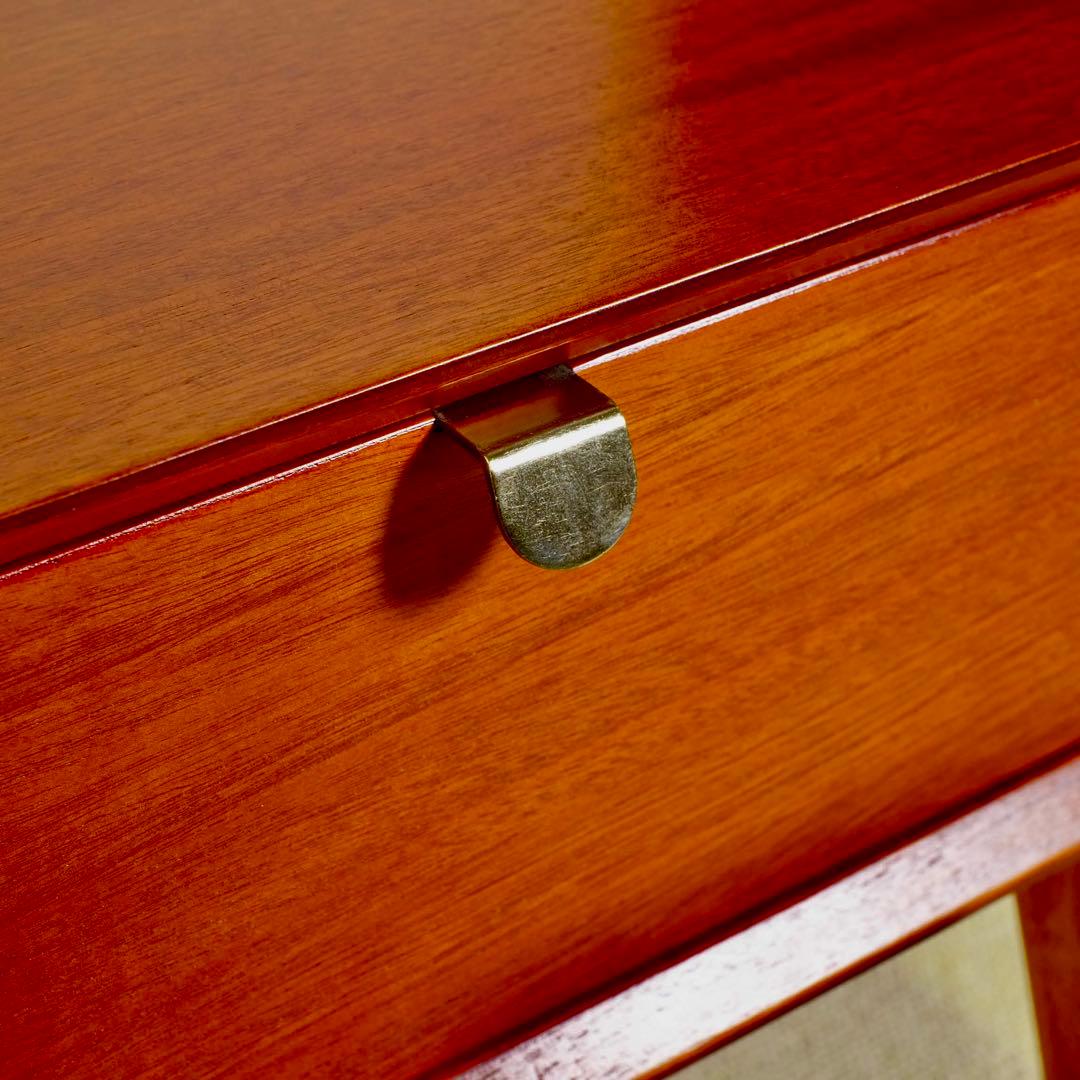 M 新品 北欧 センターテーブル ローテーブル 木製 机 座卓 引き出し 赤茶色