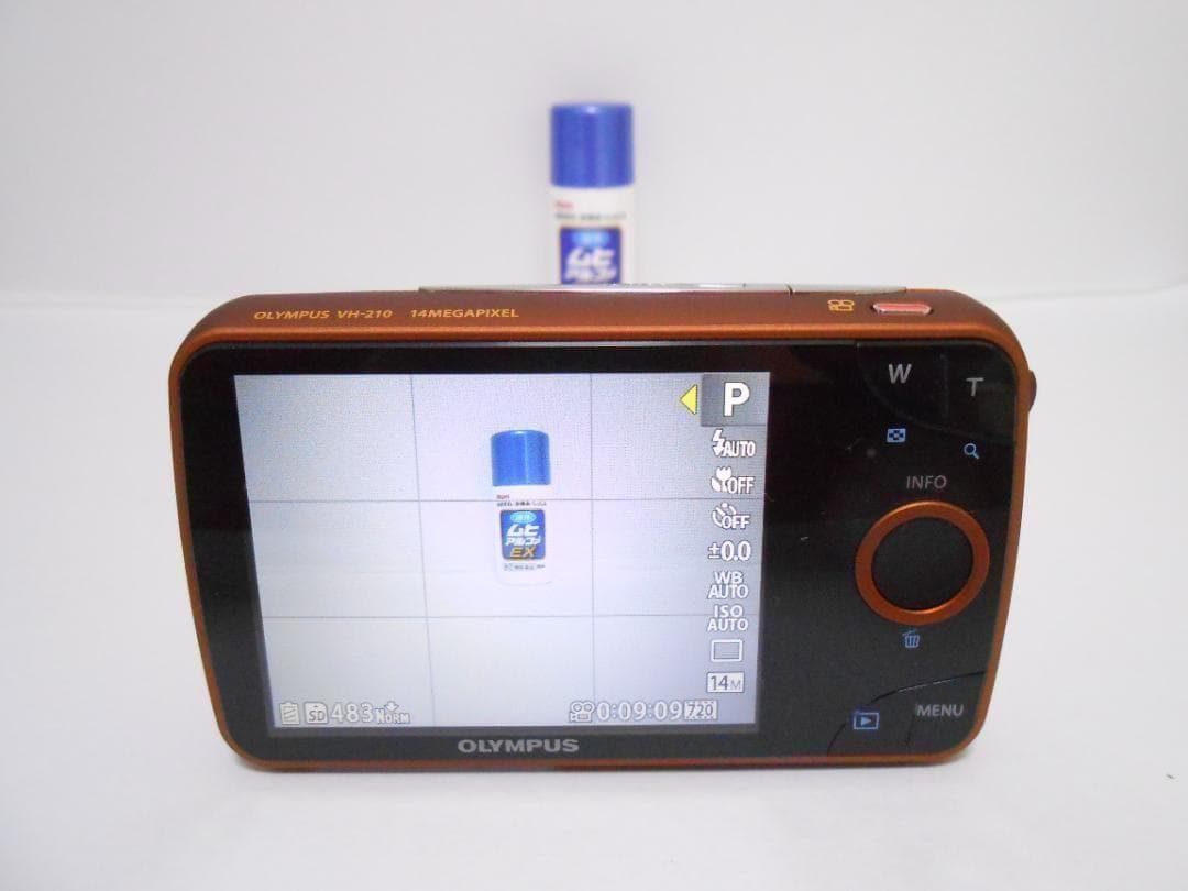 【お値下げ歓迎・美品】OLYMPUS VH VH-210 オレンジ