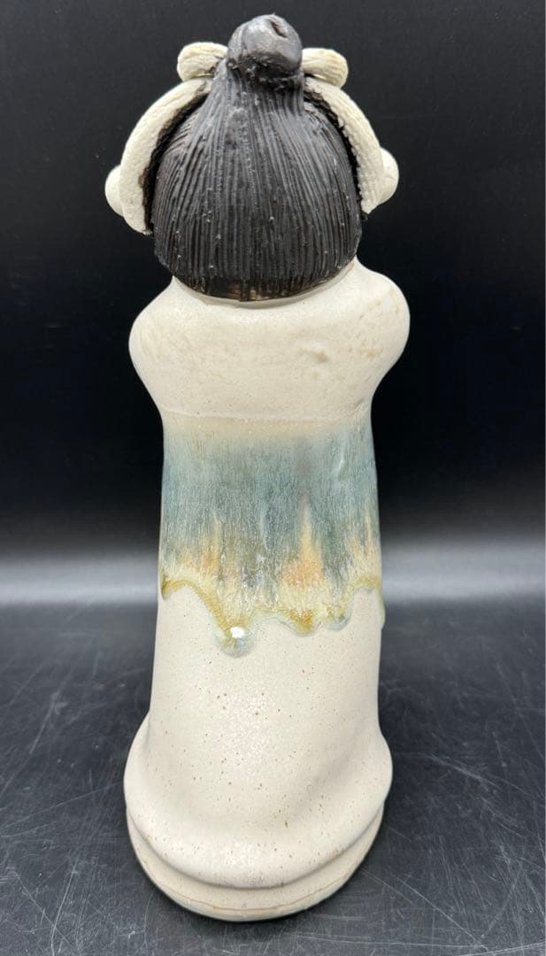 c512　砥部焼　森元青芳　念ずれば花ひらく