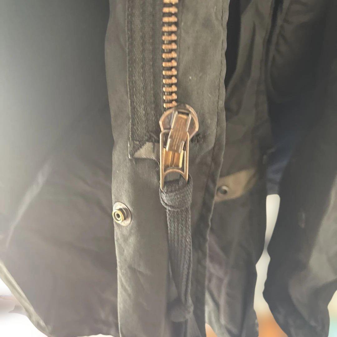 losalios フィッシュテールモッズコート 黒染め Anytee