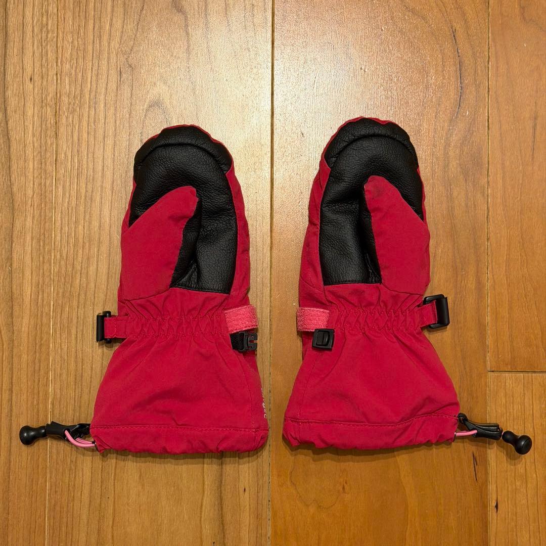 BURTONバートン ウェア上下+グローブ セット キッズガールズ XS 110