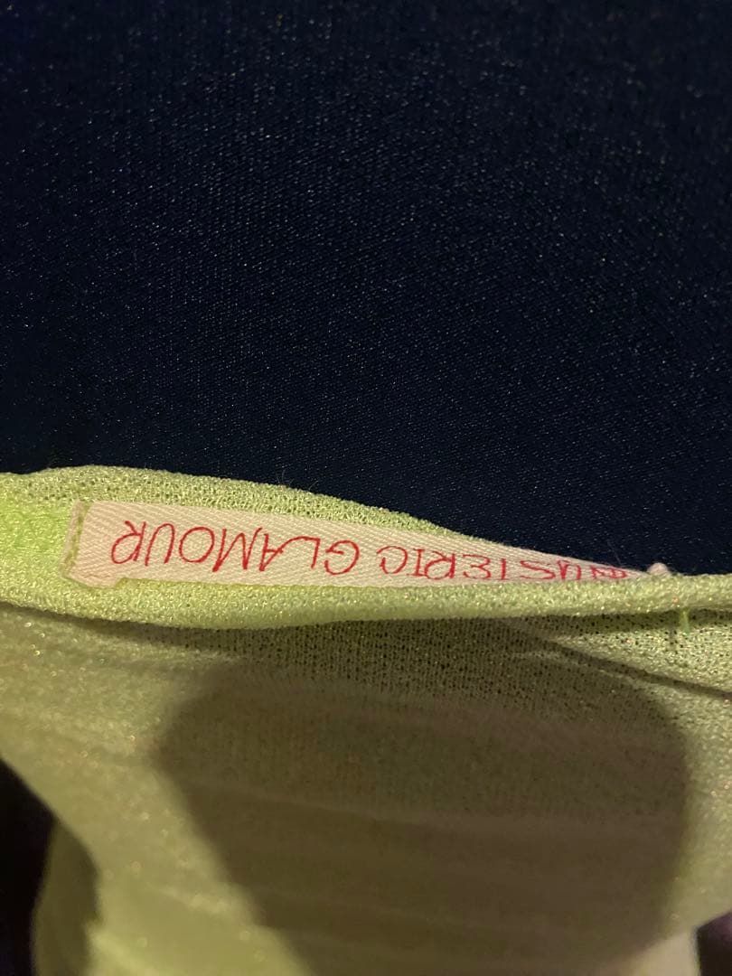 新品　初期　ヒステリックグラマー '90 シアーラメ　クロスキャミソール　Y2K