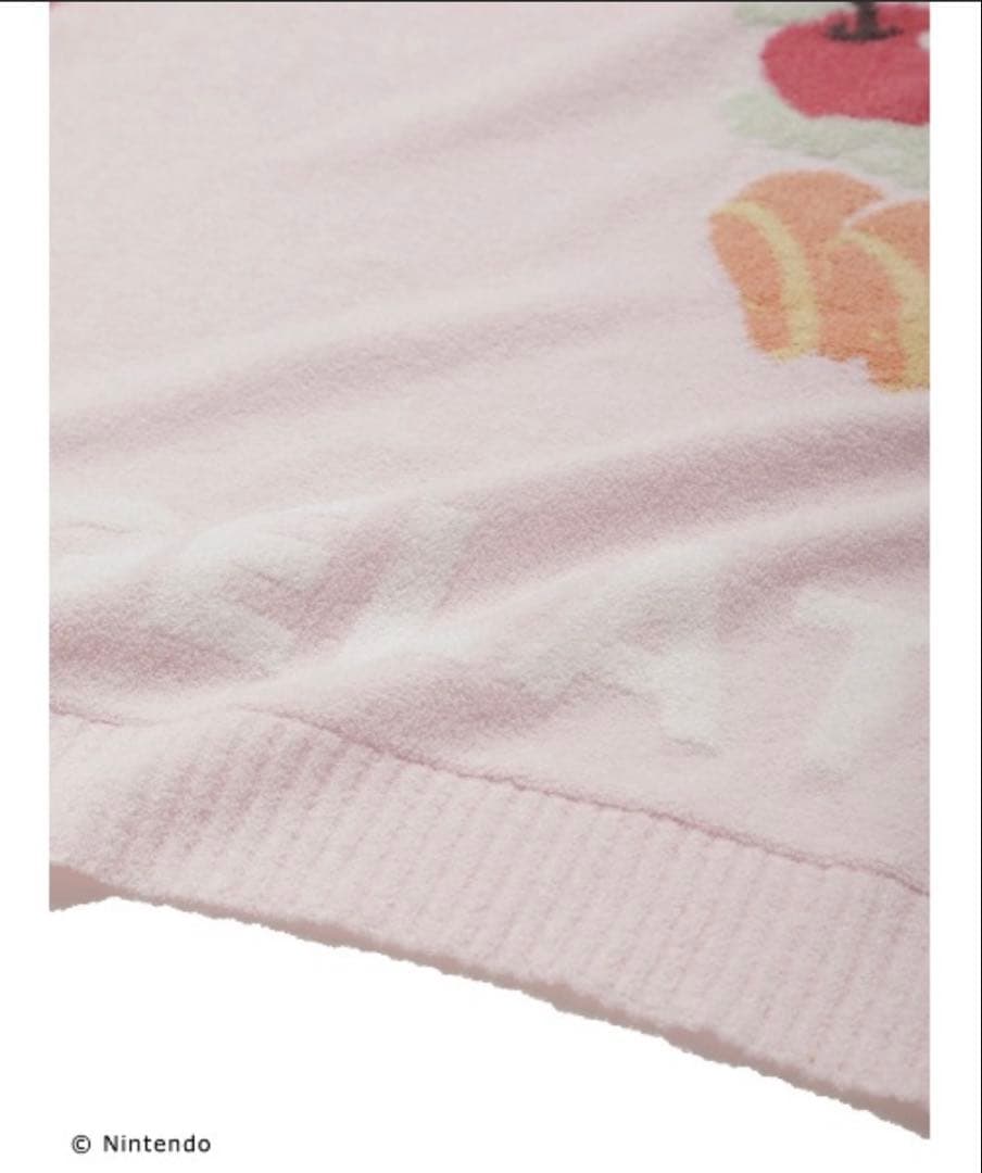 ジェラピケ【スーパーマリオ】ヨッシーブランケット