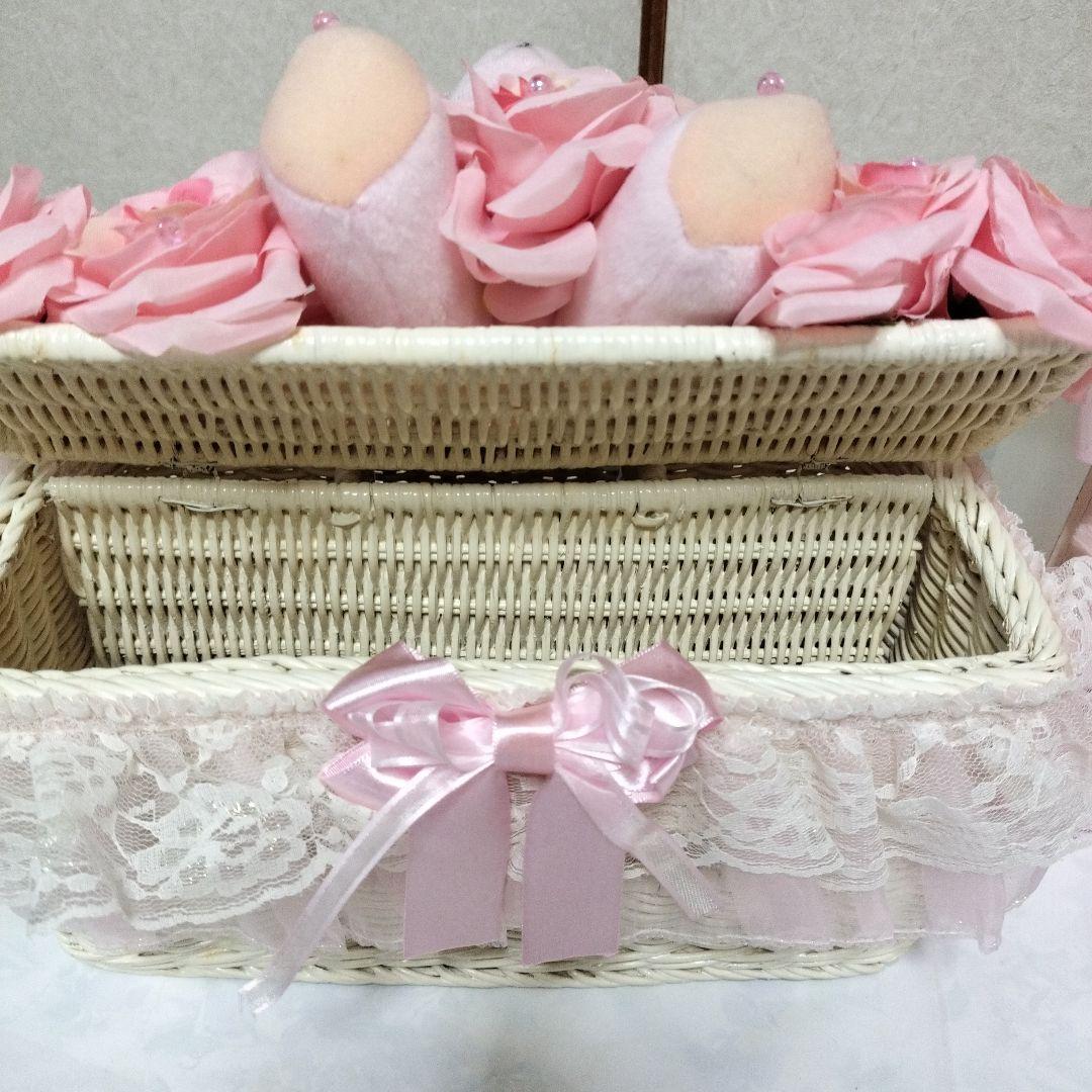 プリンセス姫系アクセサリーケース&くまちゃん小物入れディアマンテ　ピンク