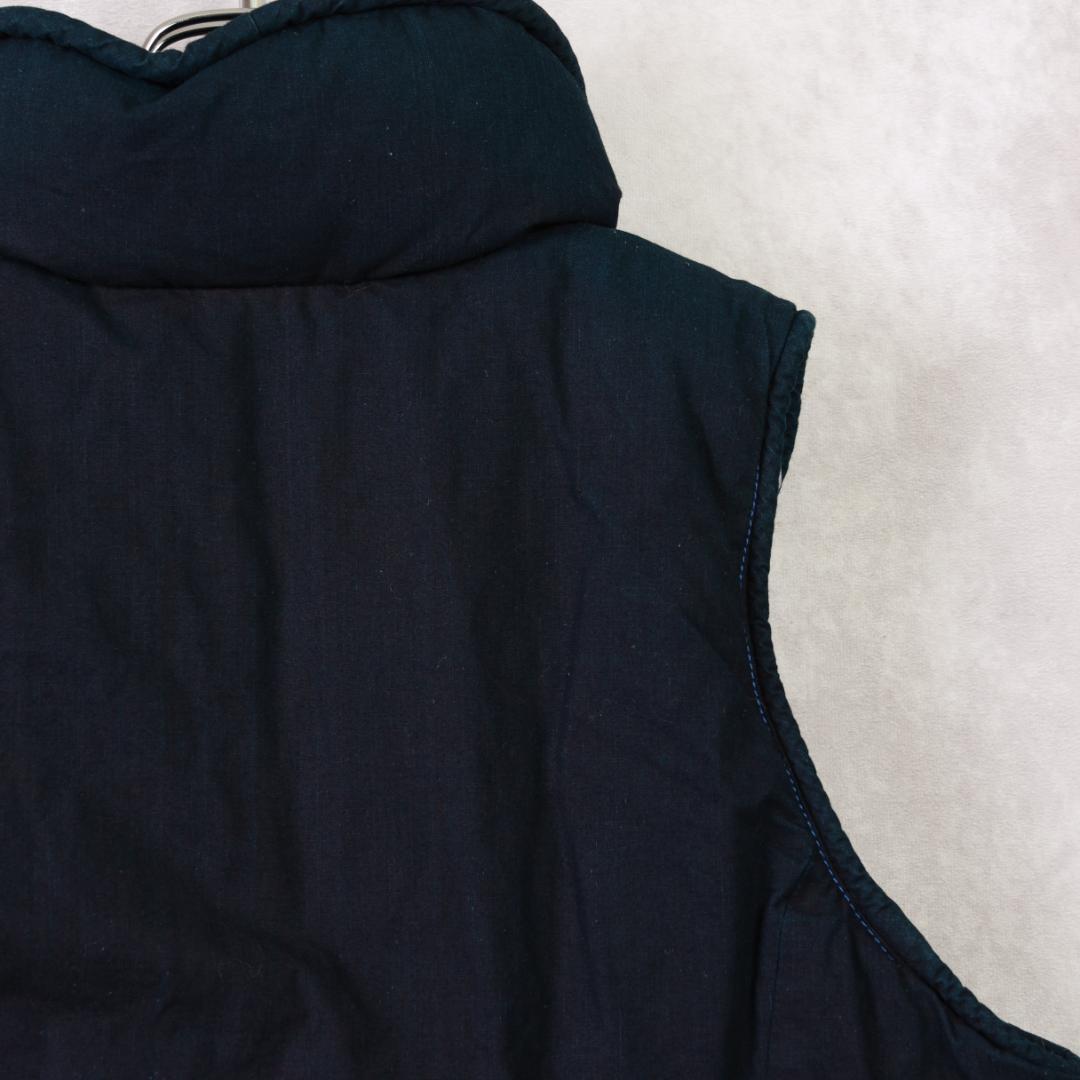 PAL'LAS PALACE　ダウンベスト　ネイビー 秋冬 人気 大きいサイズ