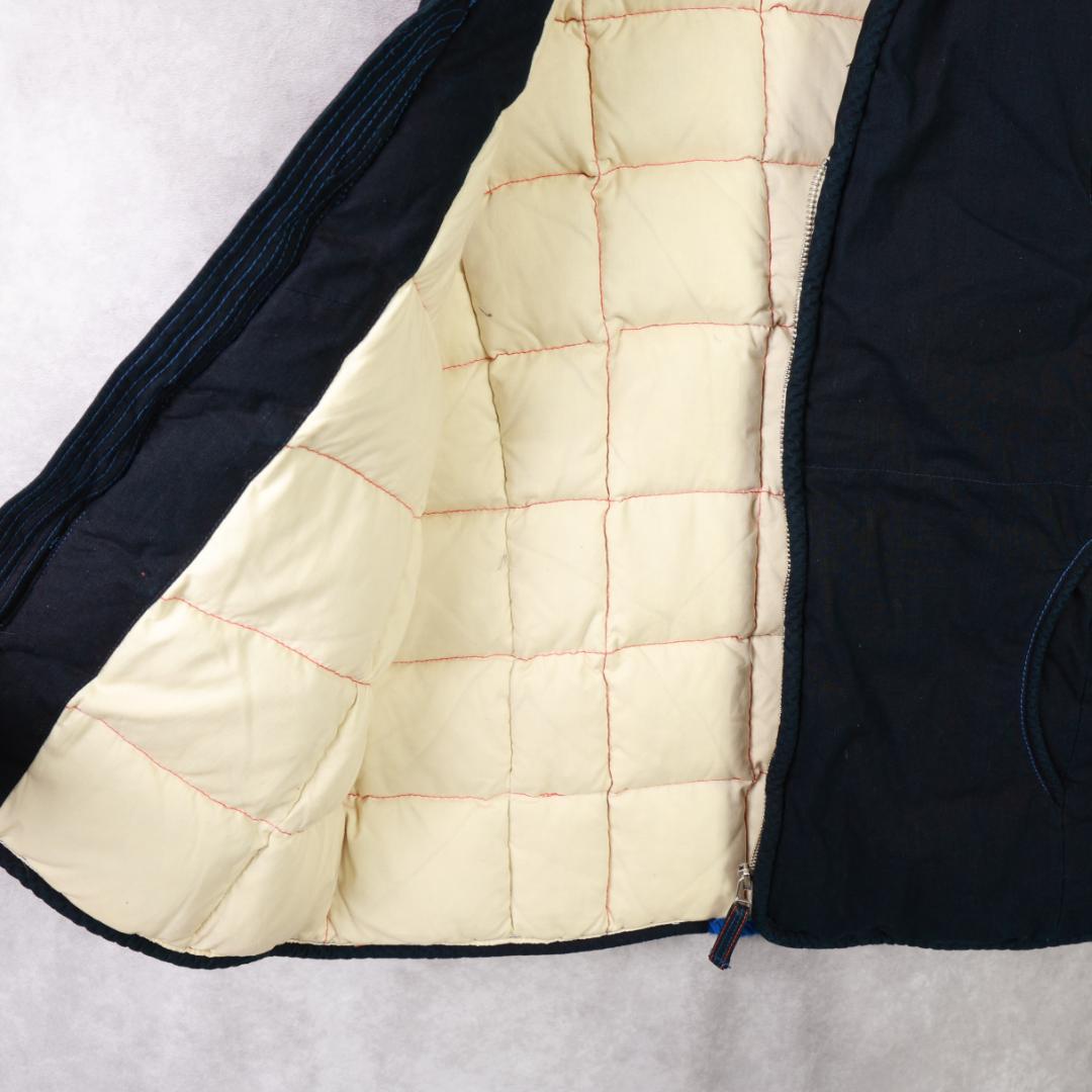 PAL'LAS PALACE　ダウンベスト　ネイビー 秋冬 人気 大きいサイズ