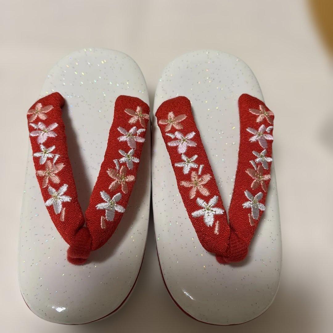 七五三　産着　三歳正絹着物　長襦袢六点セット　美品　乙葉