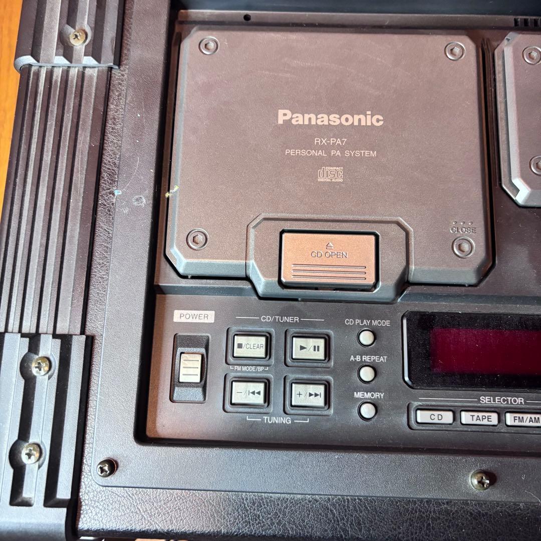 Panasonic RIDDIMVOX RX-PA7 パナソニック　ラジカセ