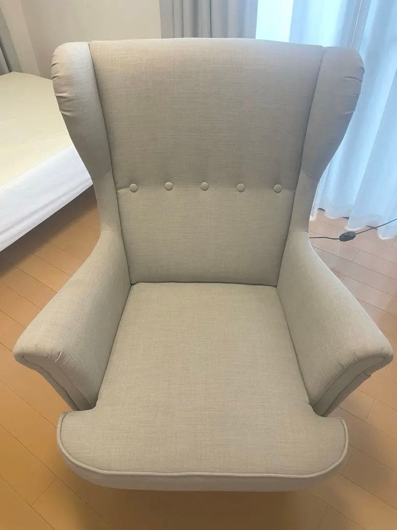 IKEA1人掛けソファ(オットマン付き) 船橋