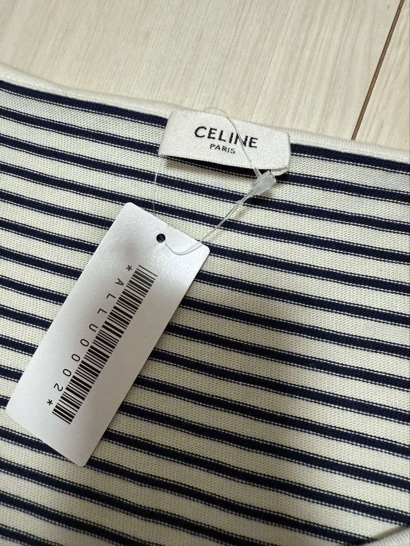 celine セリーヌ トリオンフ ボーダーキャミソール
