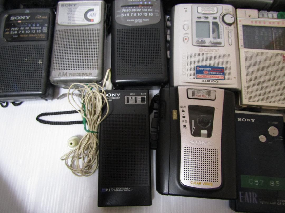 SONY ラジオ　ジャンク　27まとめ