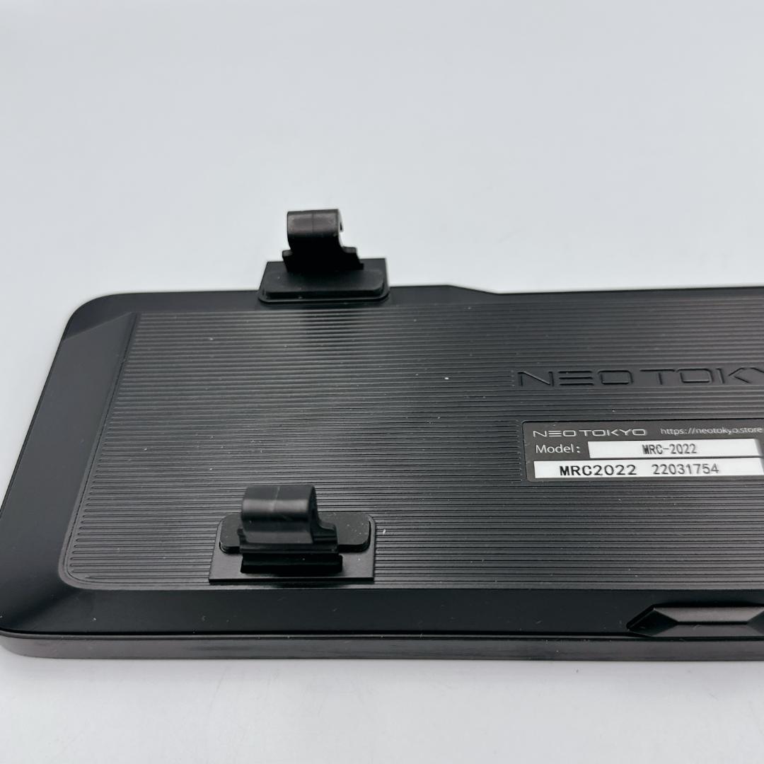 【美品】NEO TOKYO ミラー型ドライブレコーダー MRC-2022