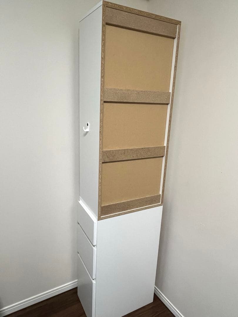 デスクサイド　収納ラック　シェルフ　≪高さ180cm≫