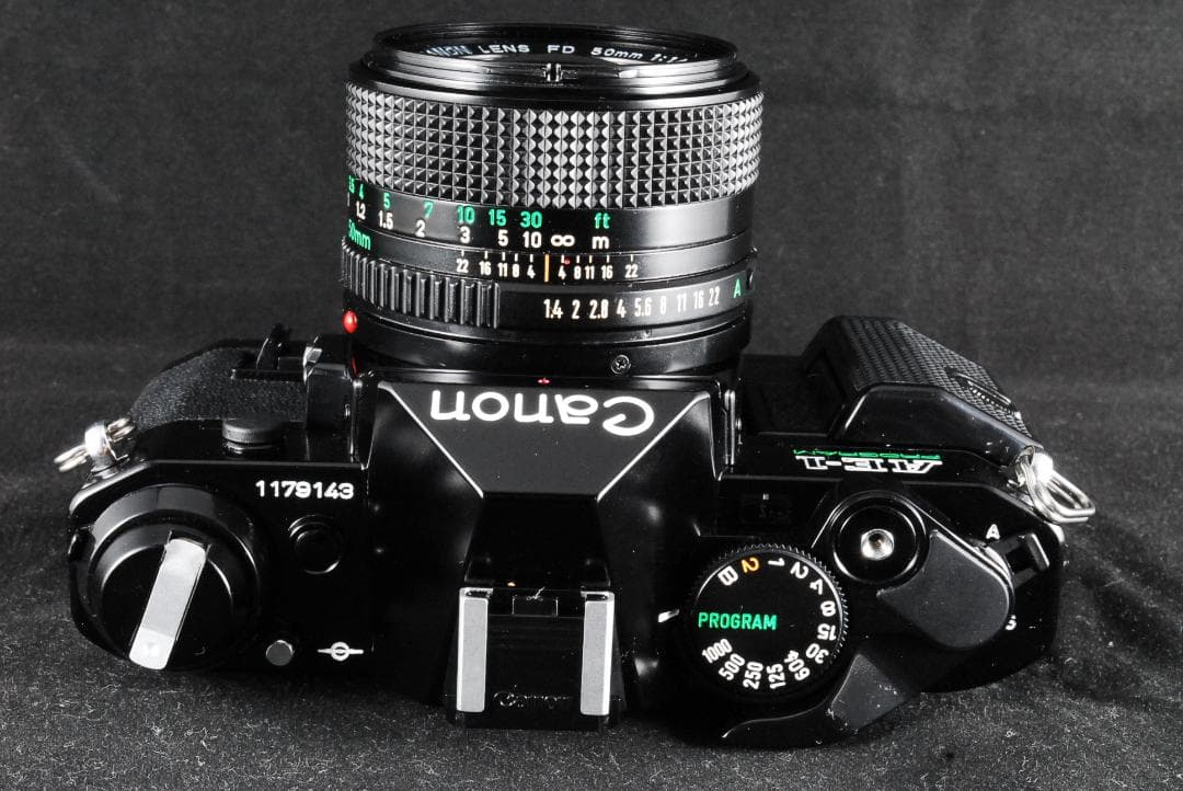 超美品 Canon AE-1 Program Black キャノン #1313
