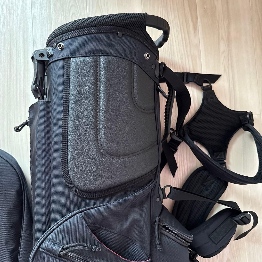 【限定コラボ】JALファーストクラス　ブリーフィング　キャディバッグ　黒