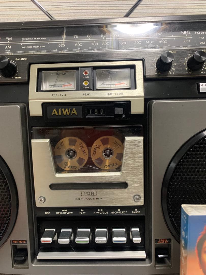 美品AIWAラジカセ TPR-820昭和レトロラジカセ動作品レアメンテナンス済み