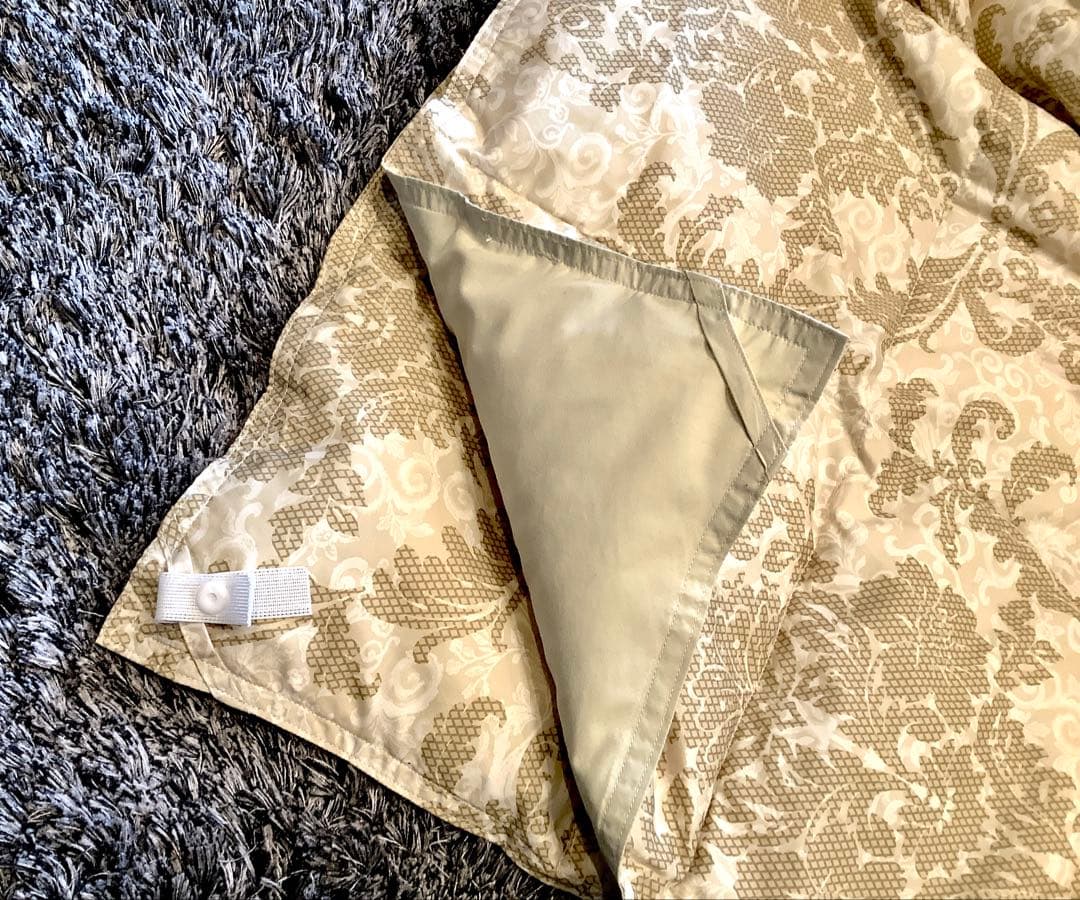 こたつ掛け布団 2枚合わせ 大判正方形 高級羽毛 ウォッシャブル