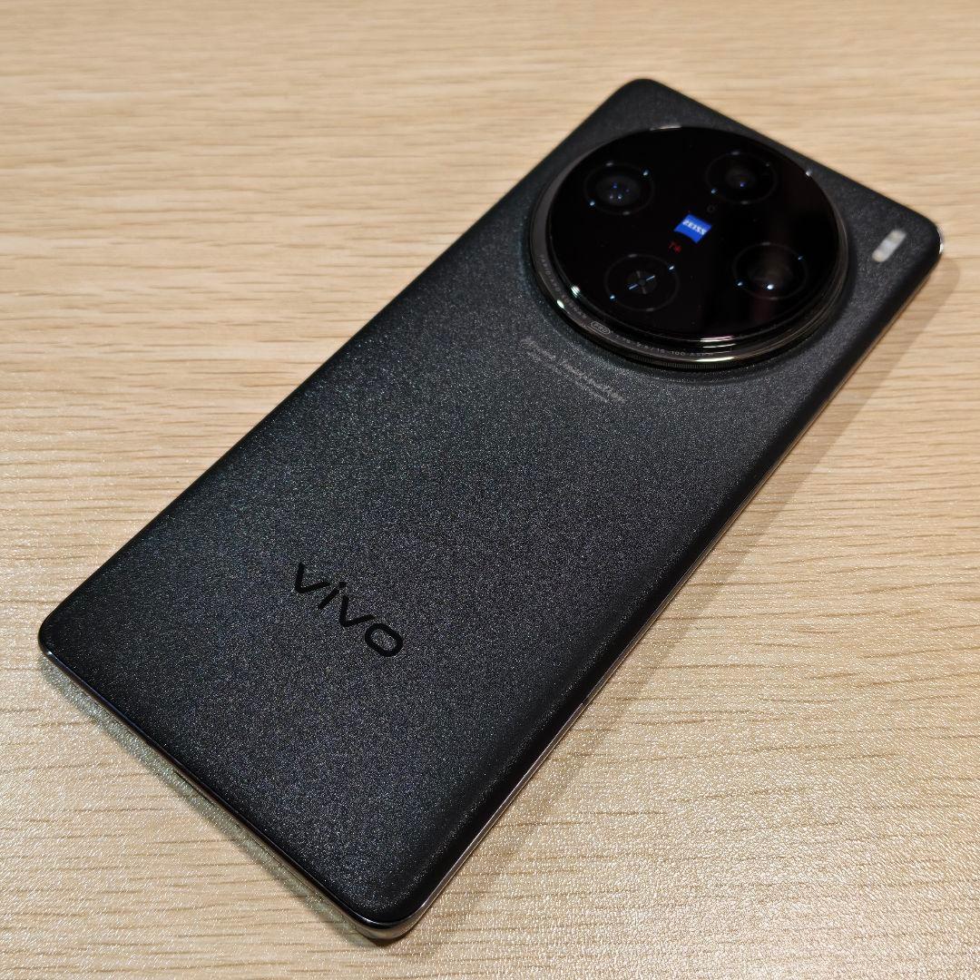 超美品 Vivo x100 Pro 256GB/ブラック 1インチカメラセンサー